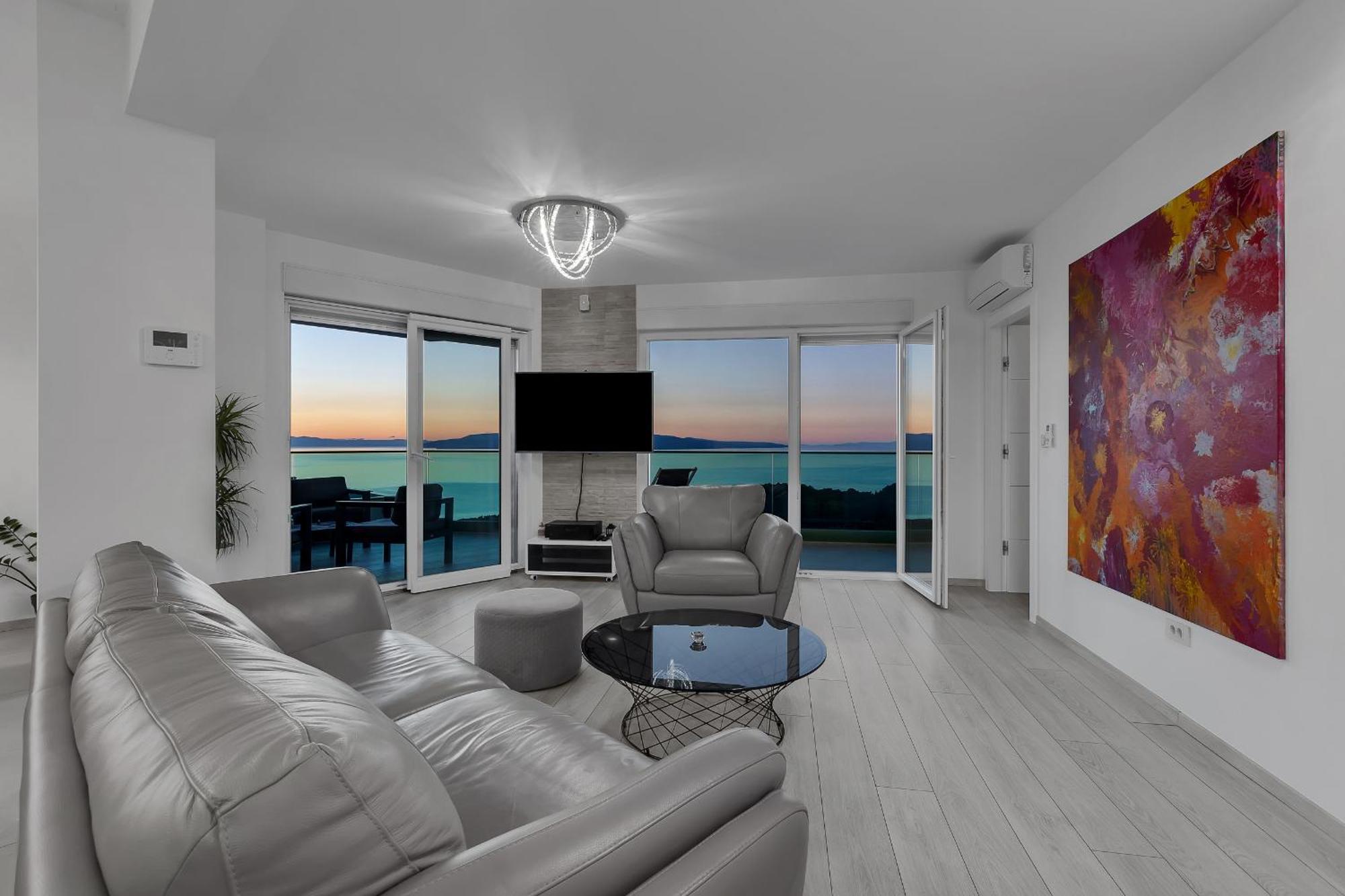 Exclusive Penthouse Big Blue With Private Jacuzzi Lägenhet Makarska Exteriör bild
