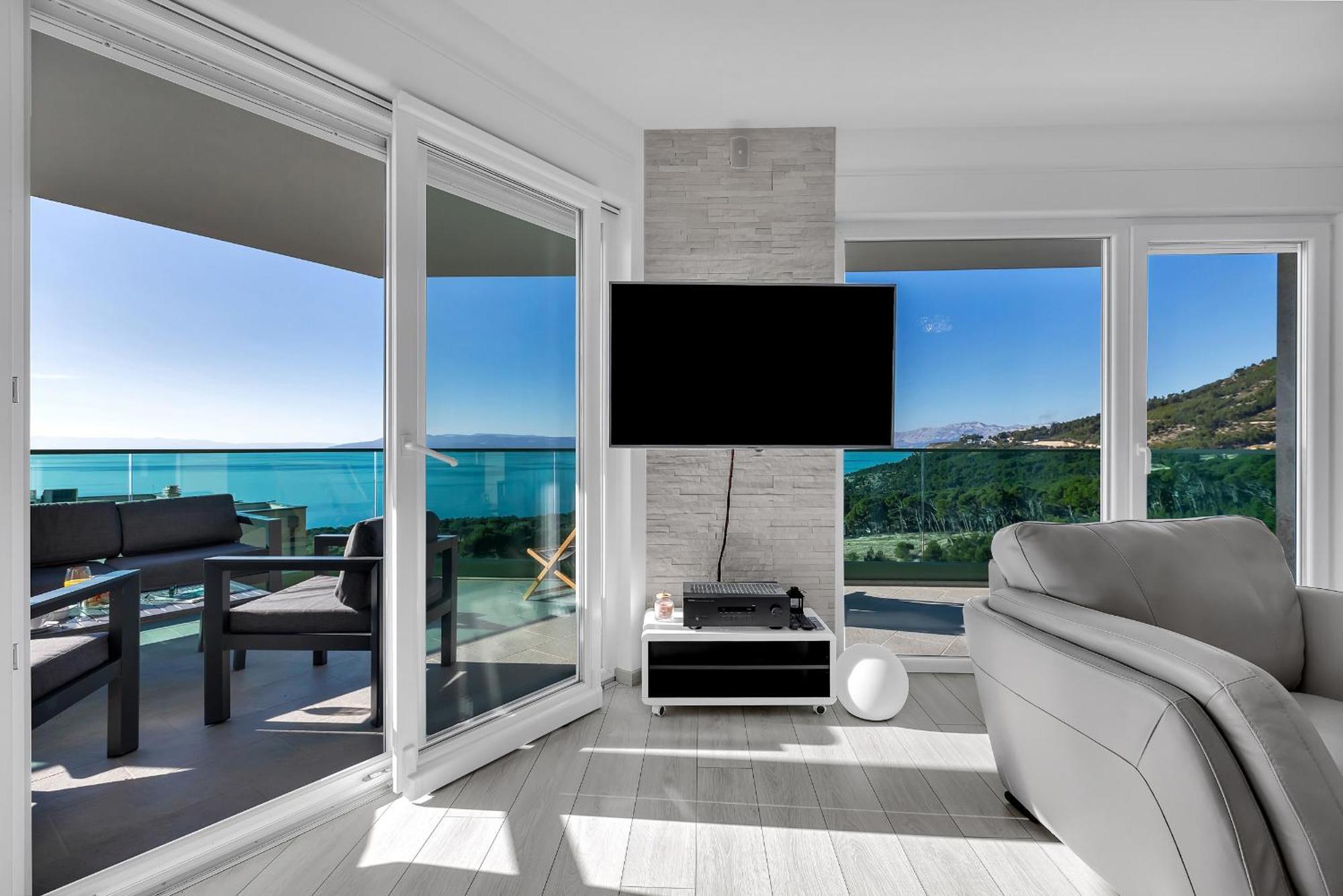 Exclusive Penthouse Big Blue With Private Jacuzzi Lägenhet Makarska Exteriör bild