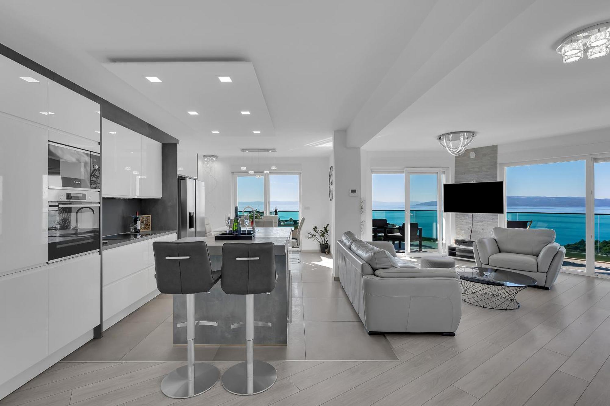 Exclusive Penthouse Big Blue With Private Jacuzzi Lägenhet Makarska Exteriör bild