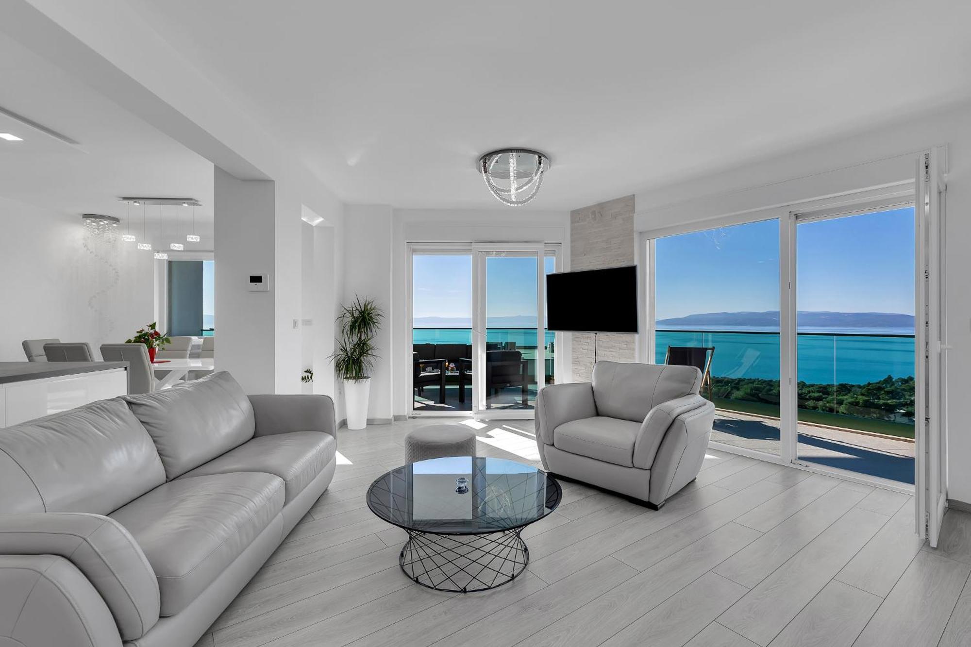 Exclusive Penthouse Big Blue With Private Jacuzzi Lägenhet Makarska Exteriör bild